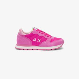 Sneaker Girl's Ally Solid in suede e nylon fucsia