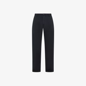 Navy blue cotton chinos