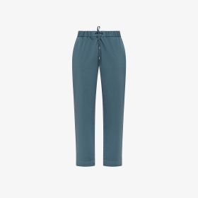 Pantaloni chino in cotone blu avio scuro