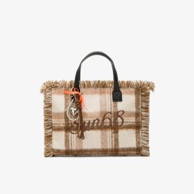 Cali midi bag wool touch fringes