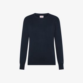Maglia in cotone blu navy