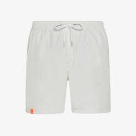 Shorts mare in nylon bianco