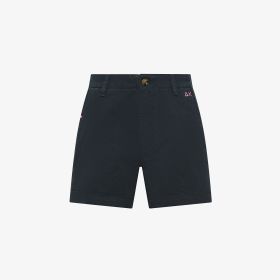 Navy blue cotton shorts