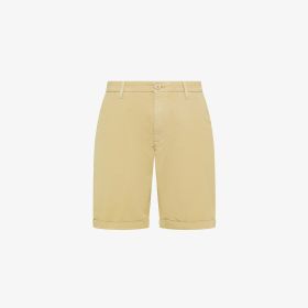 Bermuda chino in cotone beige medio