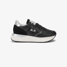 Black Big Ally leather sneaker