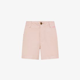 Shorts in cotone rosa porcellana