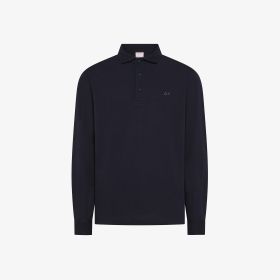 Polo shirt collar l/s