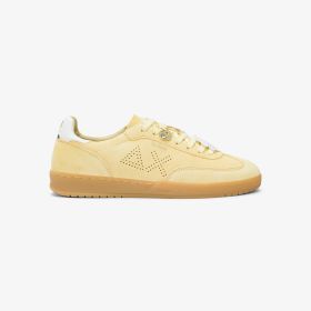 Sneaker California Sun in suede giallo limone