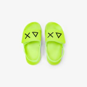 Ciabatte in PU giallo fluo