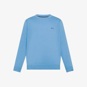 Turquoise cotton jumper