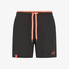Shorts mare in nylon nero
