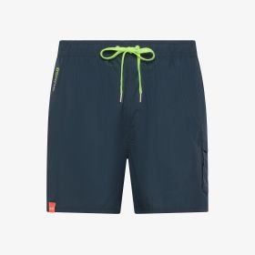 Shorts mare in nylon blu navy