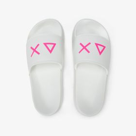 White PU slides