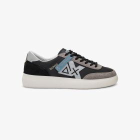 Sneaker Luis in nylon e suede nero