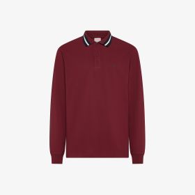 Polo collar multistripes l/s