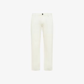 Off white corduroy chinos