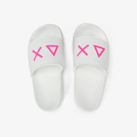 White PU slides