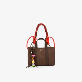 Brown small nylon Everyday tote bag