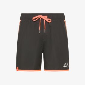 Shorts mare in nylon nero