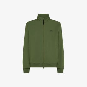Dark green soft shell jacket