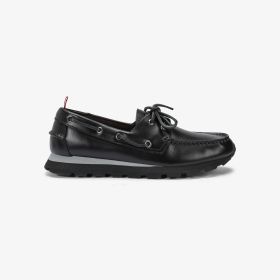 Black Tom Barca leather loafer