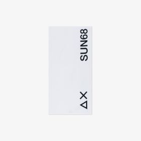 White cotton beach towel