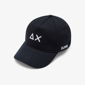 Cappello baseball in cotone blu navy