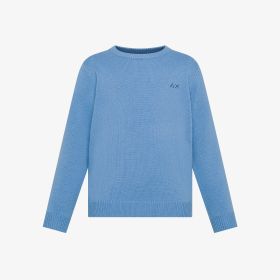 Maglia in lana e cashmere sky blue