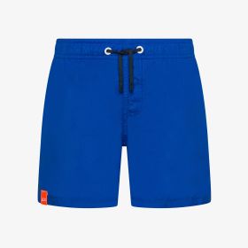Royal blue nylon beach shorts
