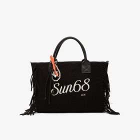 Cali midi bag fringes knit