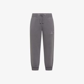 Pantaloni in felpa effetto vintage grigio scuro