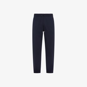 Pantaloni in felpa di misto cotone navy blue