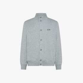 Cardigan basic fleece l/s