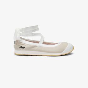 Off white Ally Etoile nylon ballet flats