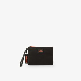 Black nylon pouch
