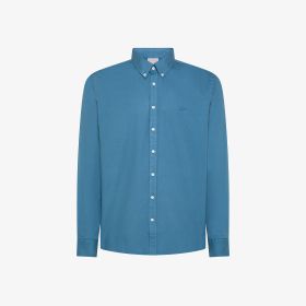 Camicia in cotone Oxford blu avio