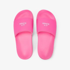 Ciabatte in PU fucsia fluo