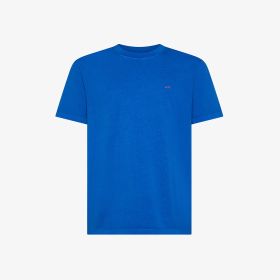 T-shirt in jersey effetto vintage royal blue