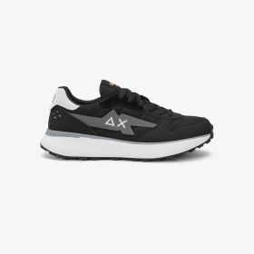Sneaker Niki 4.0 Solid in nylon e PU nero