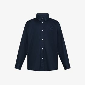 Camicia in cotone Oxford blu navy