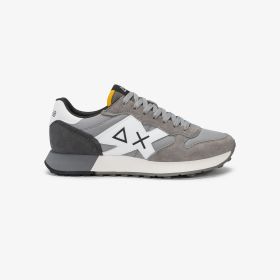 Medium grey Jaki 2.0 Solid nylon and suede sneaker