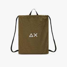 Zaino in nylon verde militare scuro