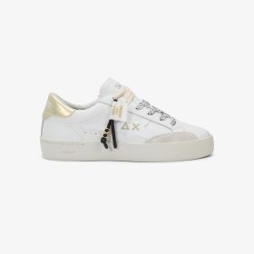 Sneaker Katy in pelle bianco