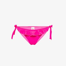 Slip mare con rouches fucsia