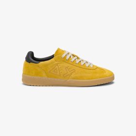 Yellow California Sun suede sneaker